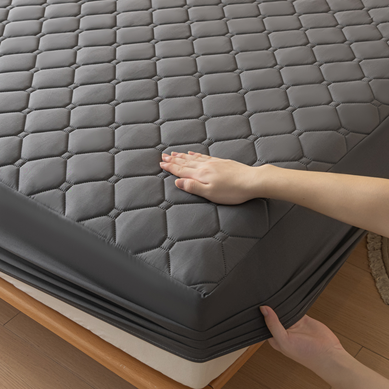 Mattress Pad Topper - Waterproof Thickened Mattress Pad Protector Adjustable