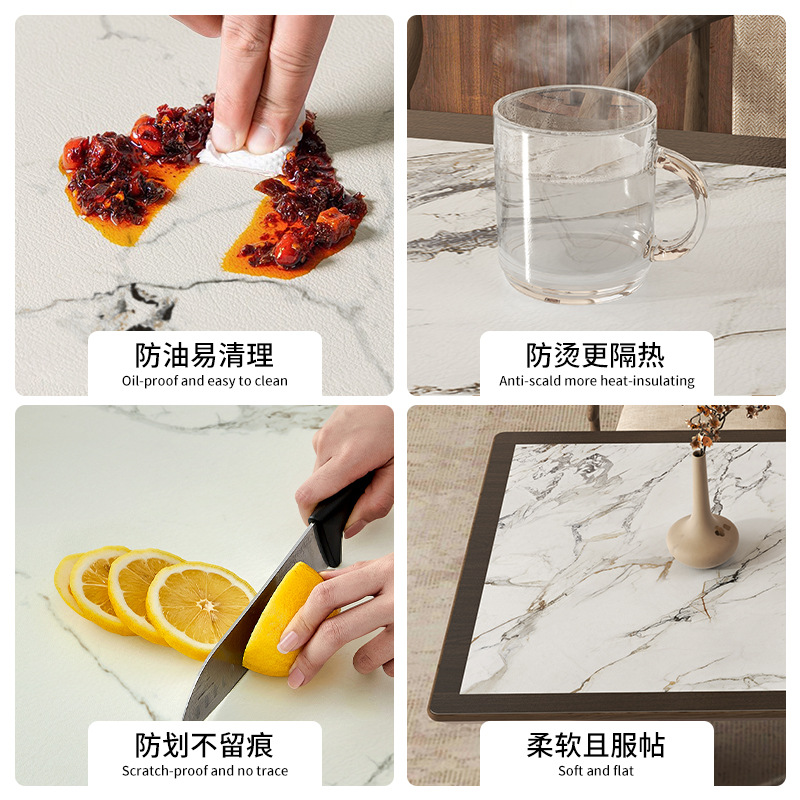 Premium Marble Pattern Table M - Home Textiles Premium ulasan dan harga