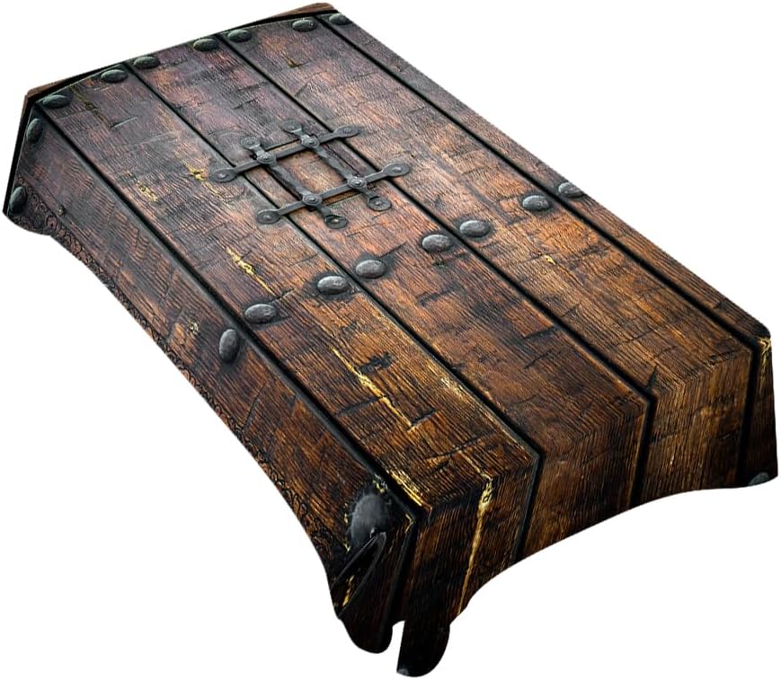 Medieval Ancient Wooden Door T - Home Textiles Premium ulasan dan harga