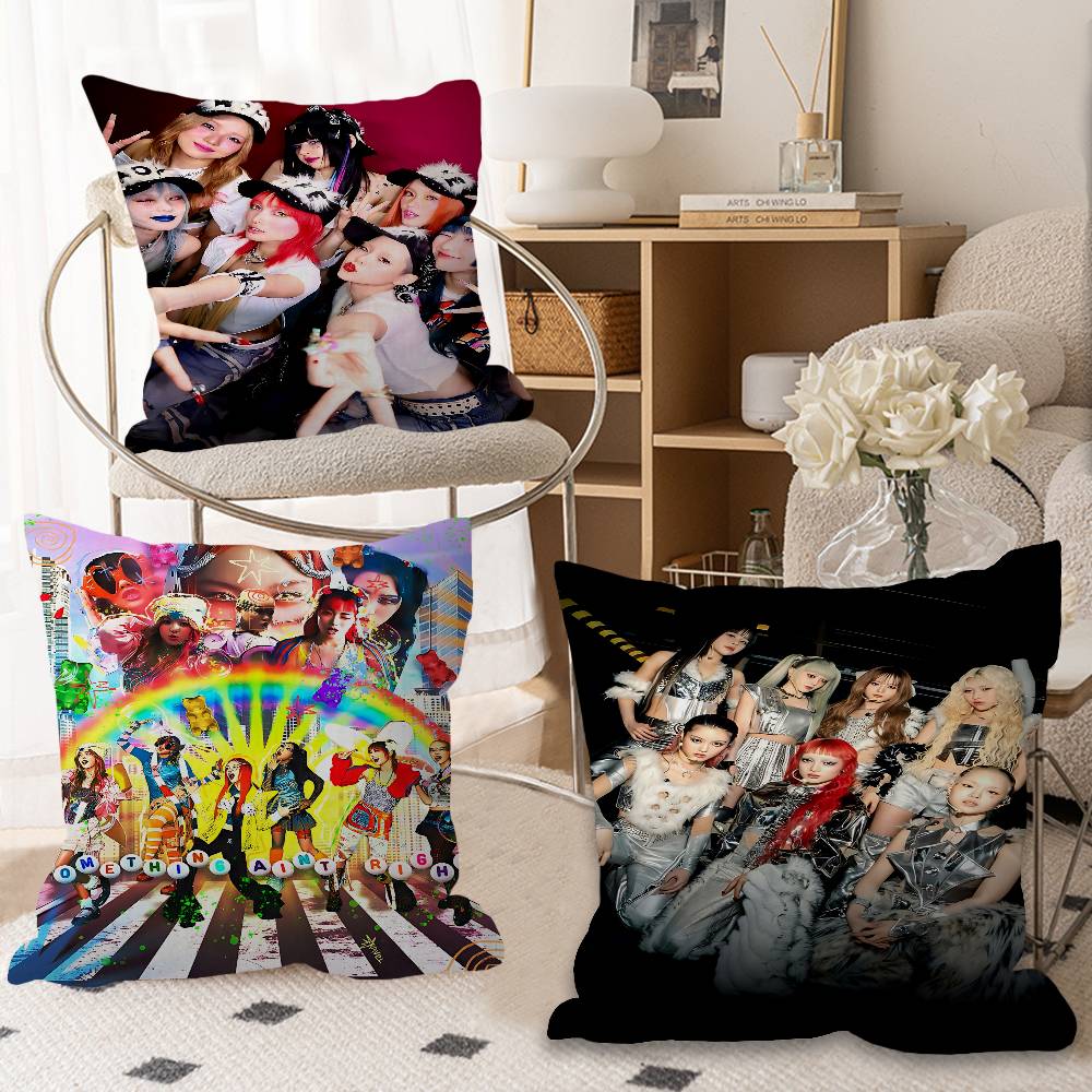Kpop XG Group Cushion Cover Pi - Home Textiles Group ulasan dan harga