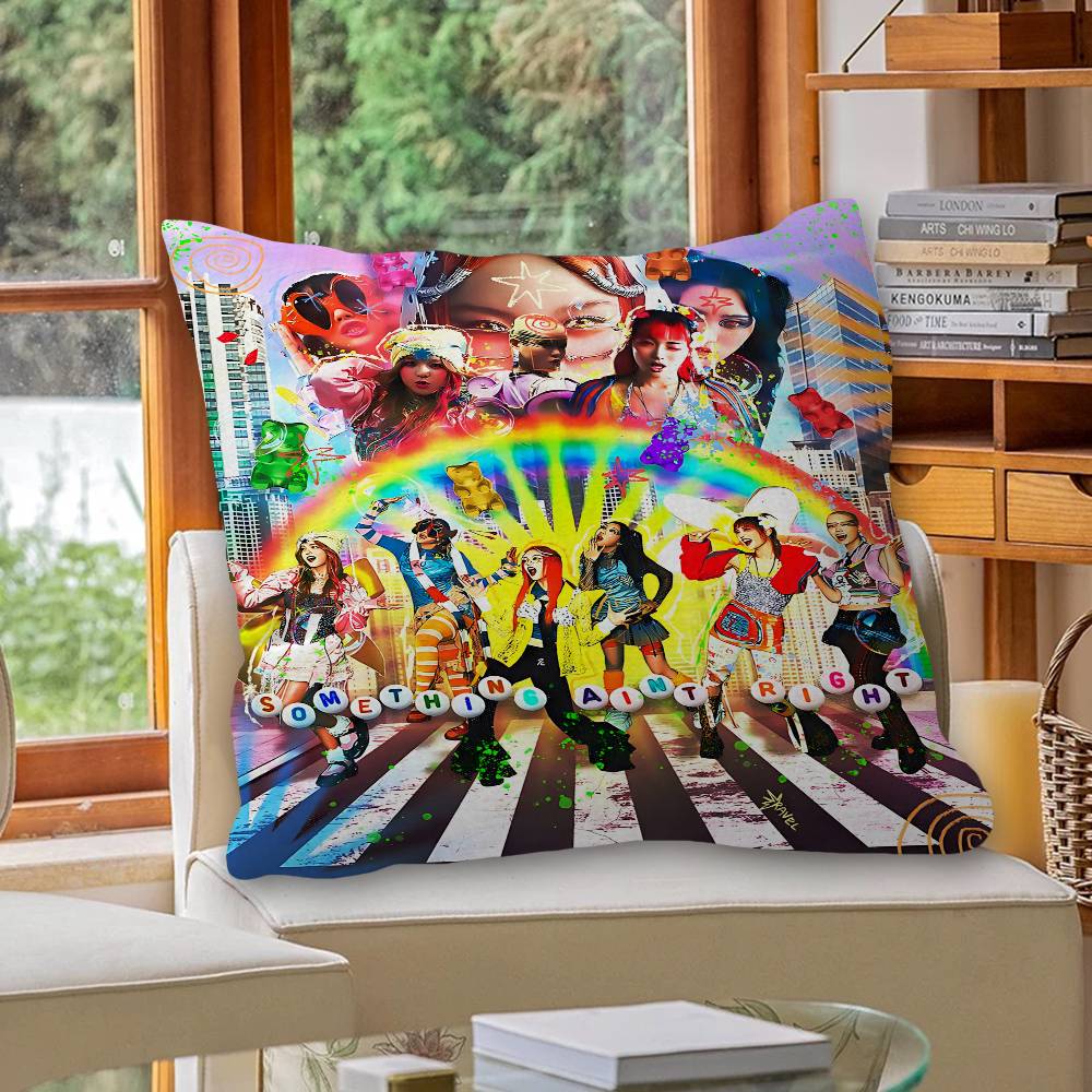 Kpop XG Group Cushion Cover Pi - Home Textiles Group ulasan dan harga