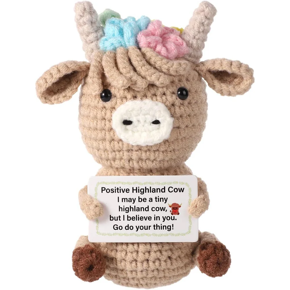 Crochet Emotional Cow Doll Dec - Home Textiles Today ulasan dan harga