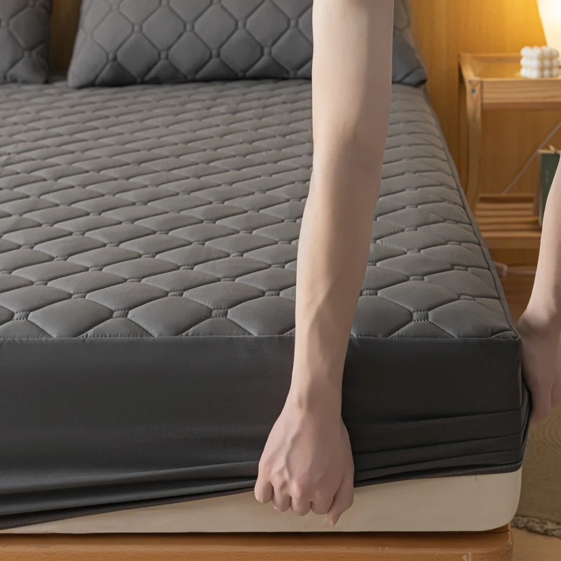 Waterproof Thickened Mattress  - Mattress Pad Topper ulasan dan harga