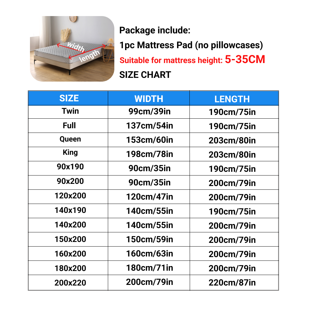 Waterproof Mattress Protector  - Mattress Pad Topper ulasan dan harga