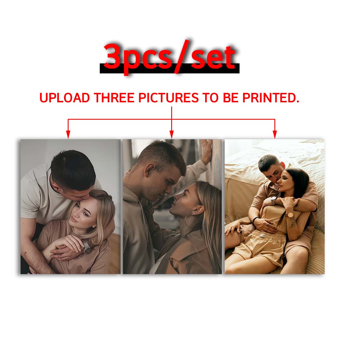 Triptych - 2D custom photo woo - Home Textiles & Decorations ulasan dan harga