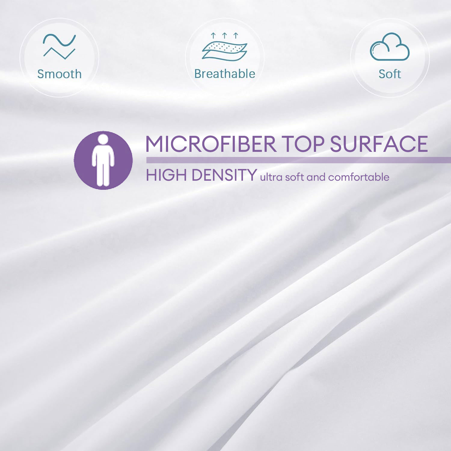 1pc Crib Mattress Protector Sm - Mattress Pad Topper ulasan dan harga