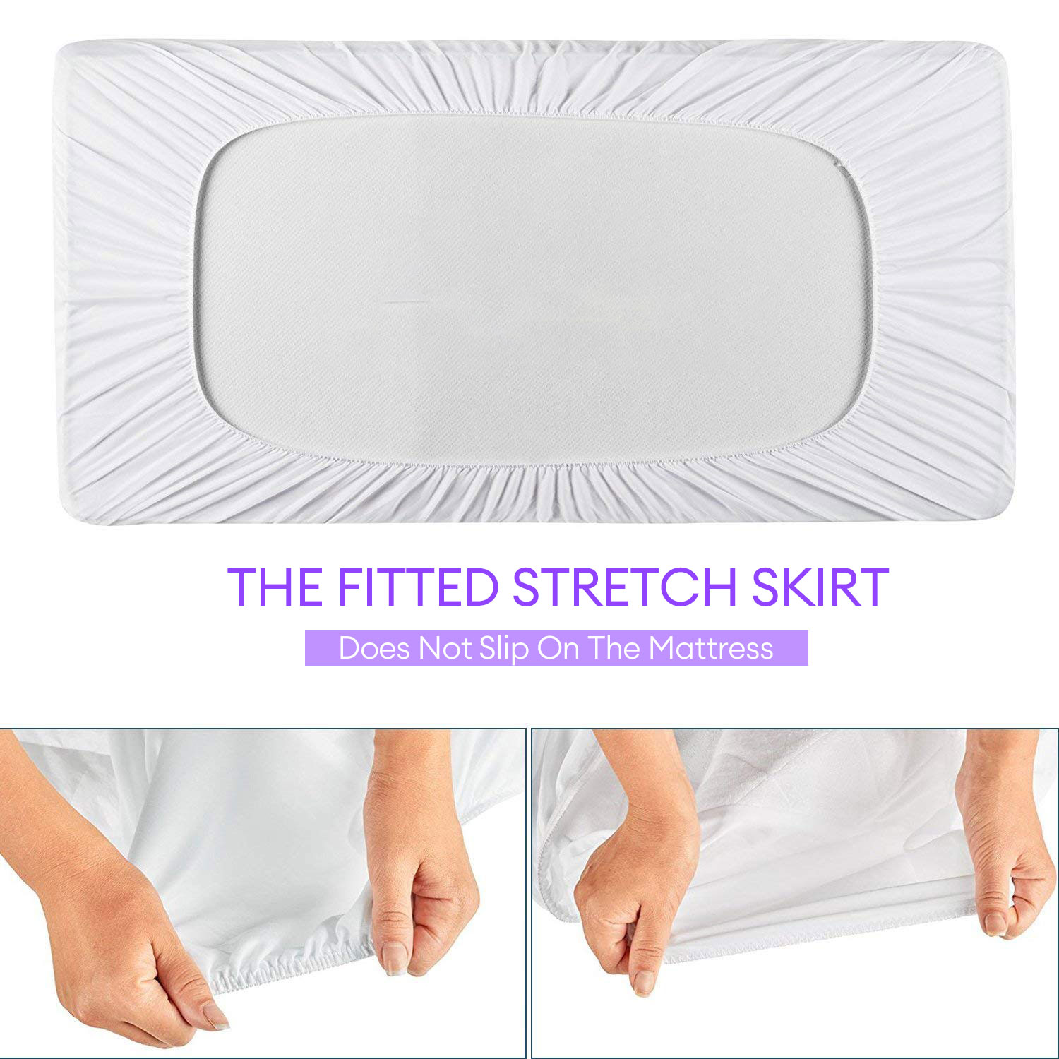 1pc Crib Mattress Protector Sm - Mattress Pad Topper ulasan dan harga