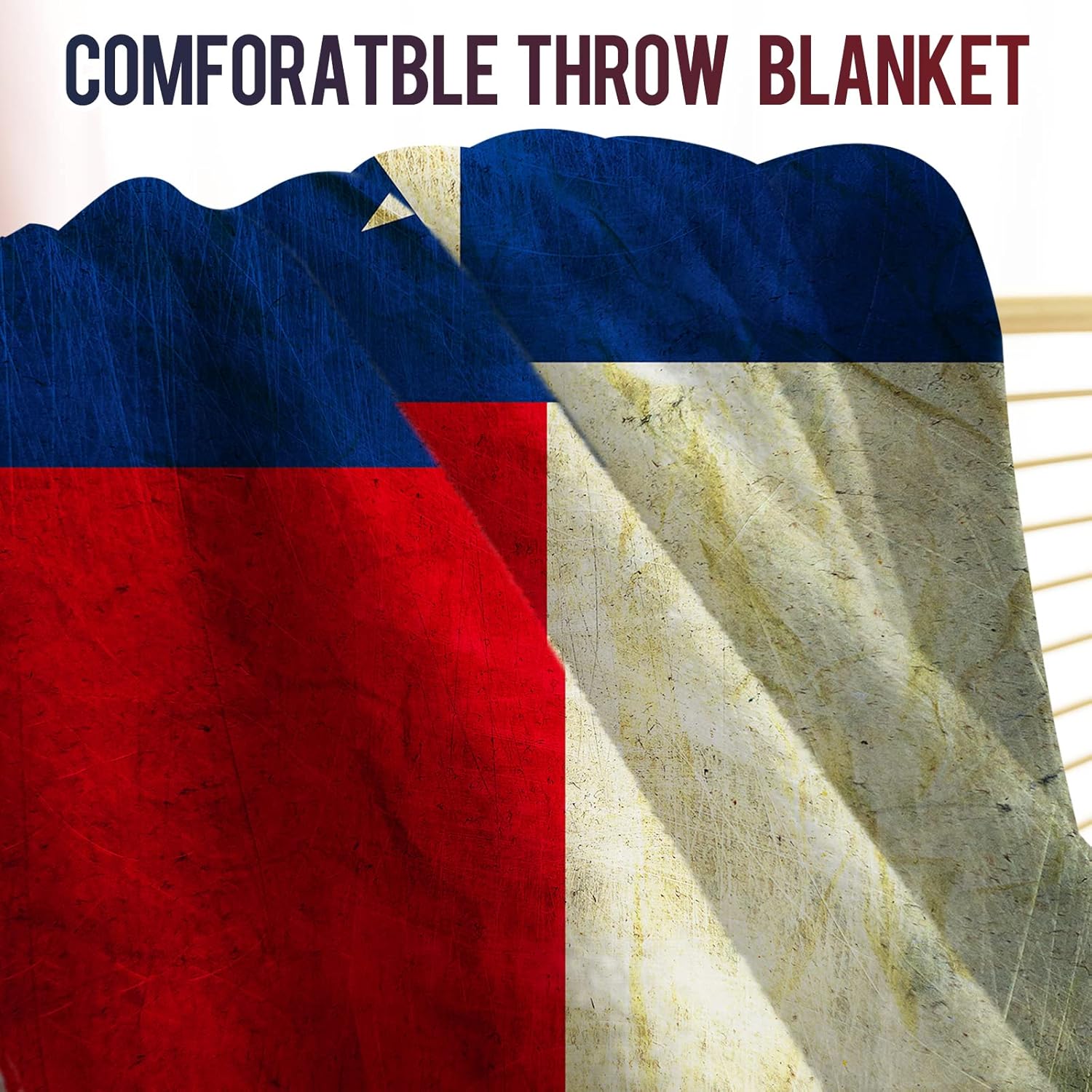 Levens Texas Flag Throw Blanke - Home Textiles & Decorations ulasan dan harga