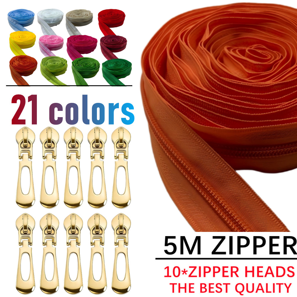 1 group = 5m zipper + 10 golde - Home Textiles Group ulasan dan harga