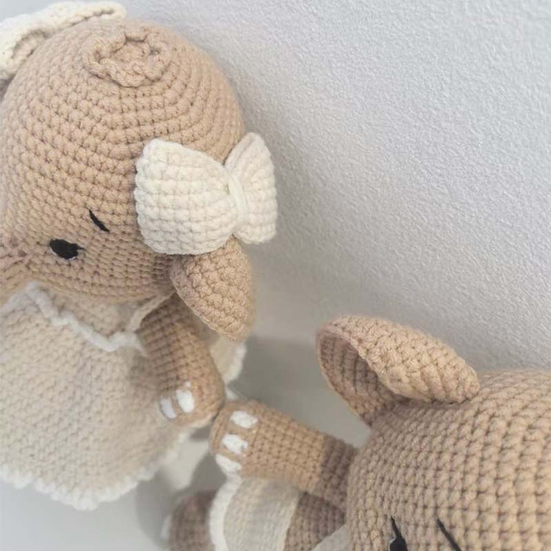Handmade Crochet Elaphant Plus - Home Textiles Today ulasan dan harga