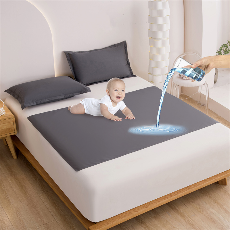Bed Flat Sheet TPU Waterproof  - Mattress Pad Topper ulasan dan harga