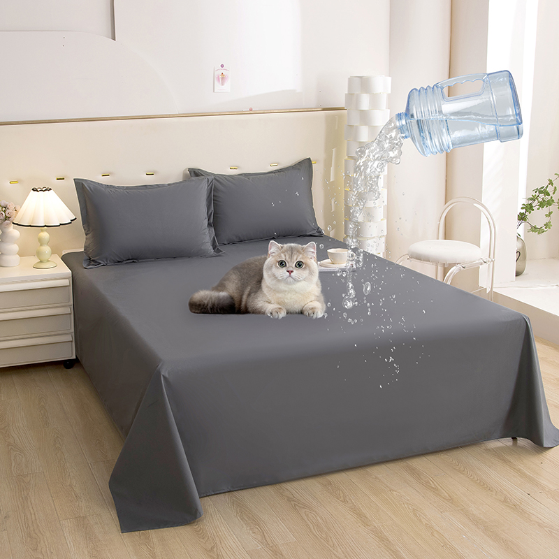 Bed Flat Sheet TPU Waterproof  - Mattress Pad Topper ulasan dan harga