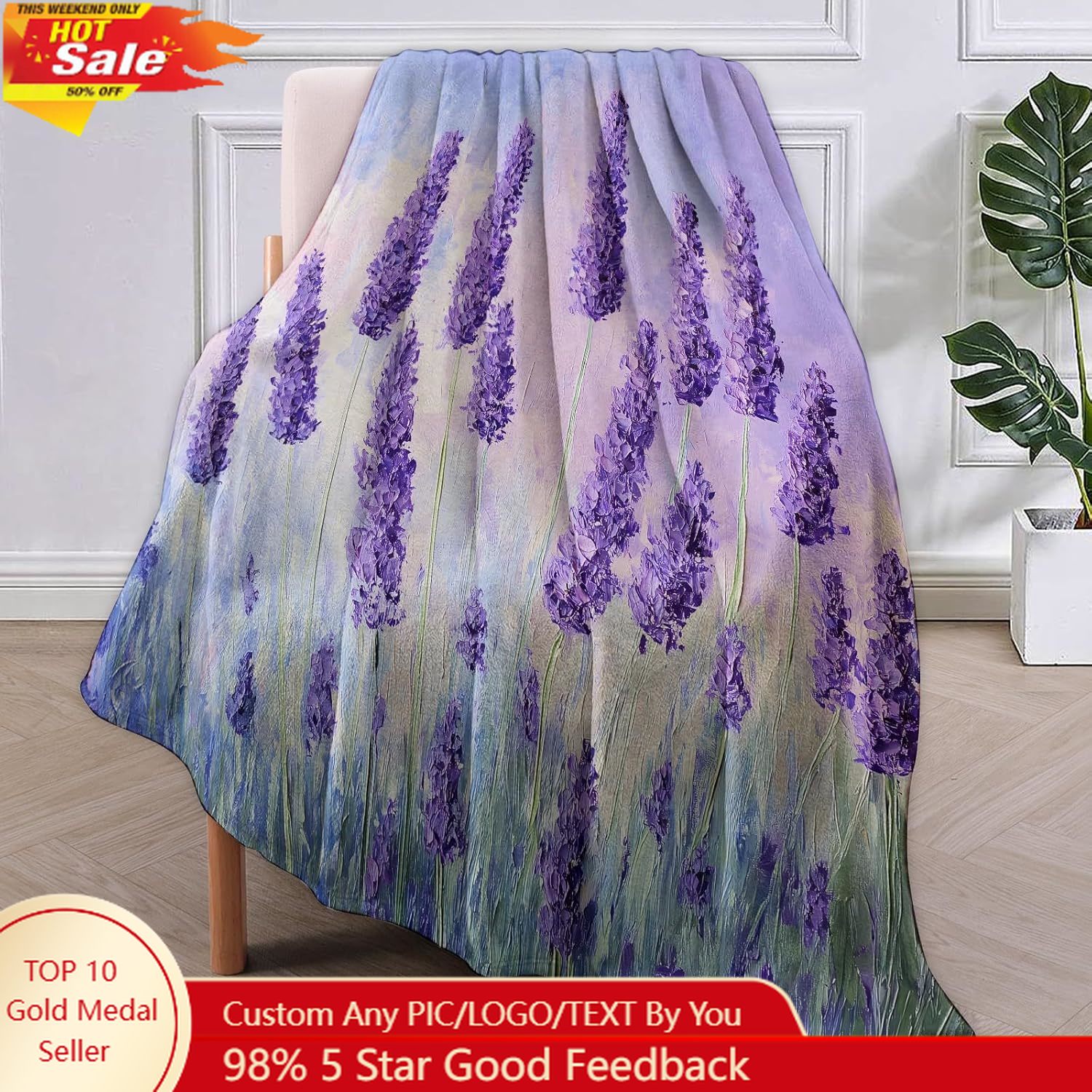 Camper Flannel Blanket, Camp G - Home Textiles & Decorations ulasan dan harga