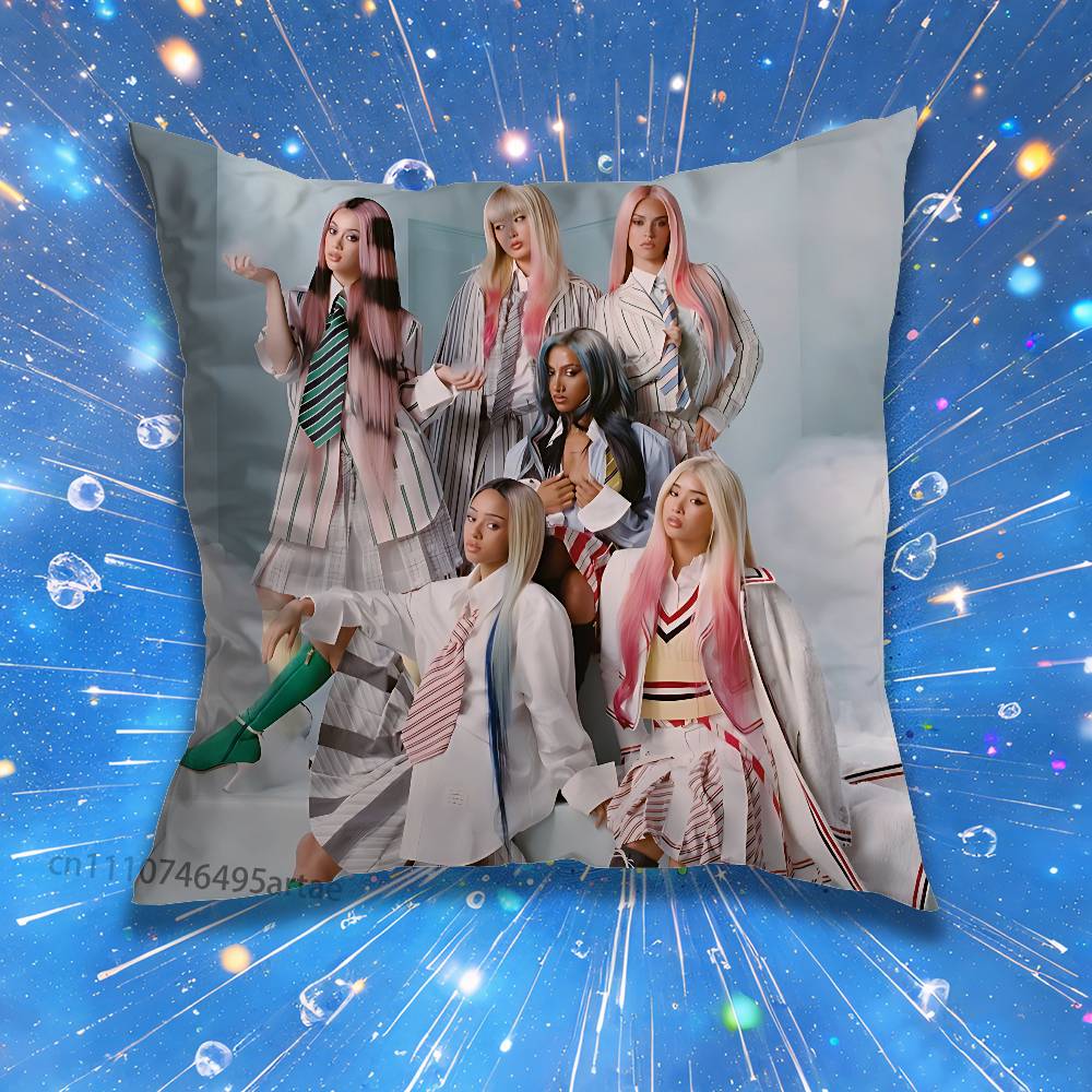 Girl Group K-Katseye Pillow fo - Home Textiles Group ulasan dan harga