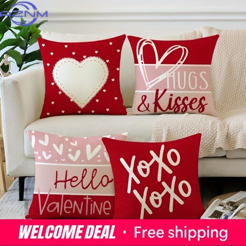 Valentine's Day Love Heart Pri - Home Textiles Today ulasan dan harga