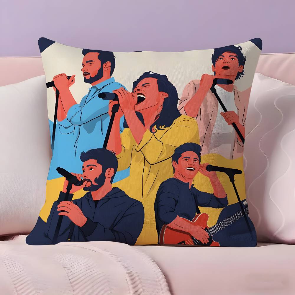 Band O-One D-Direction Pillow  - Home Textiles Direct ulasan dan harga