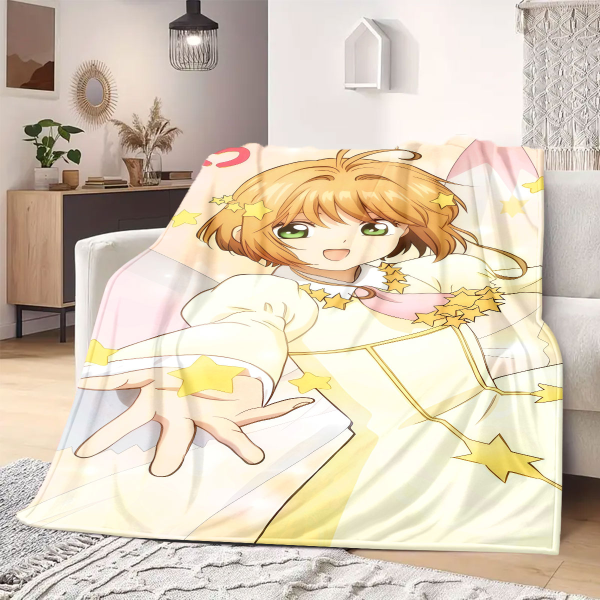 Cardcaptor Sakura Premium Prin - Home Textiles Premium ulasan dan harga