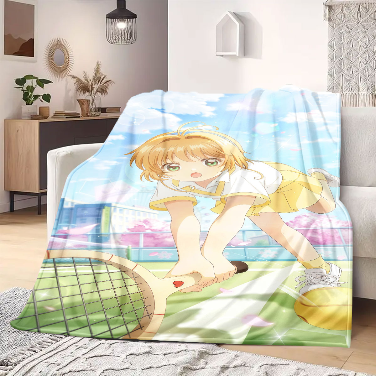 Cardcaptor Sakura Premium Prin - Home Textiles Premium ulasan dan harga