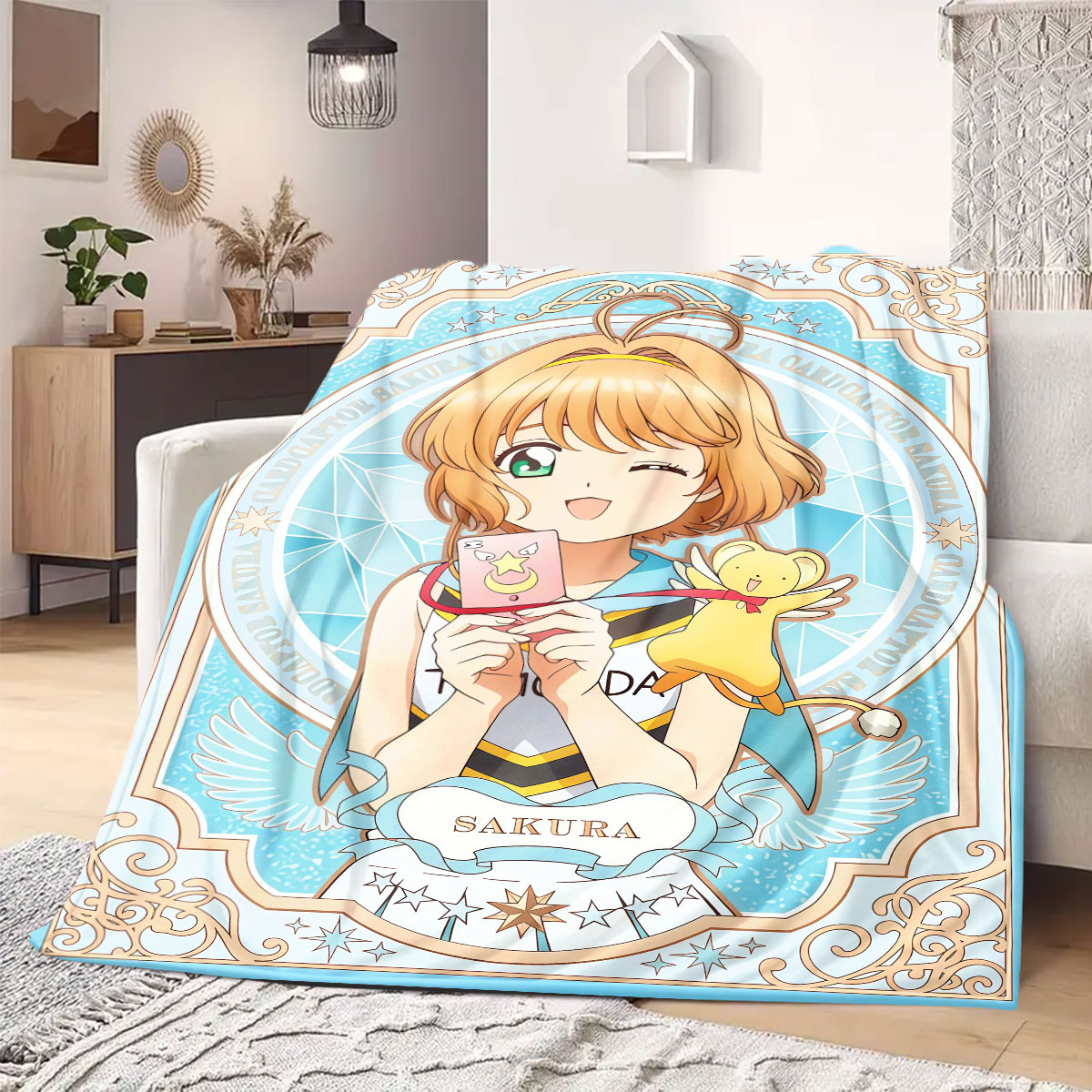 Cardcaptor Sakura Premium Prin - Home Textiles Premium ulasan dan harga