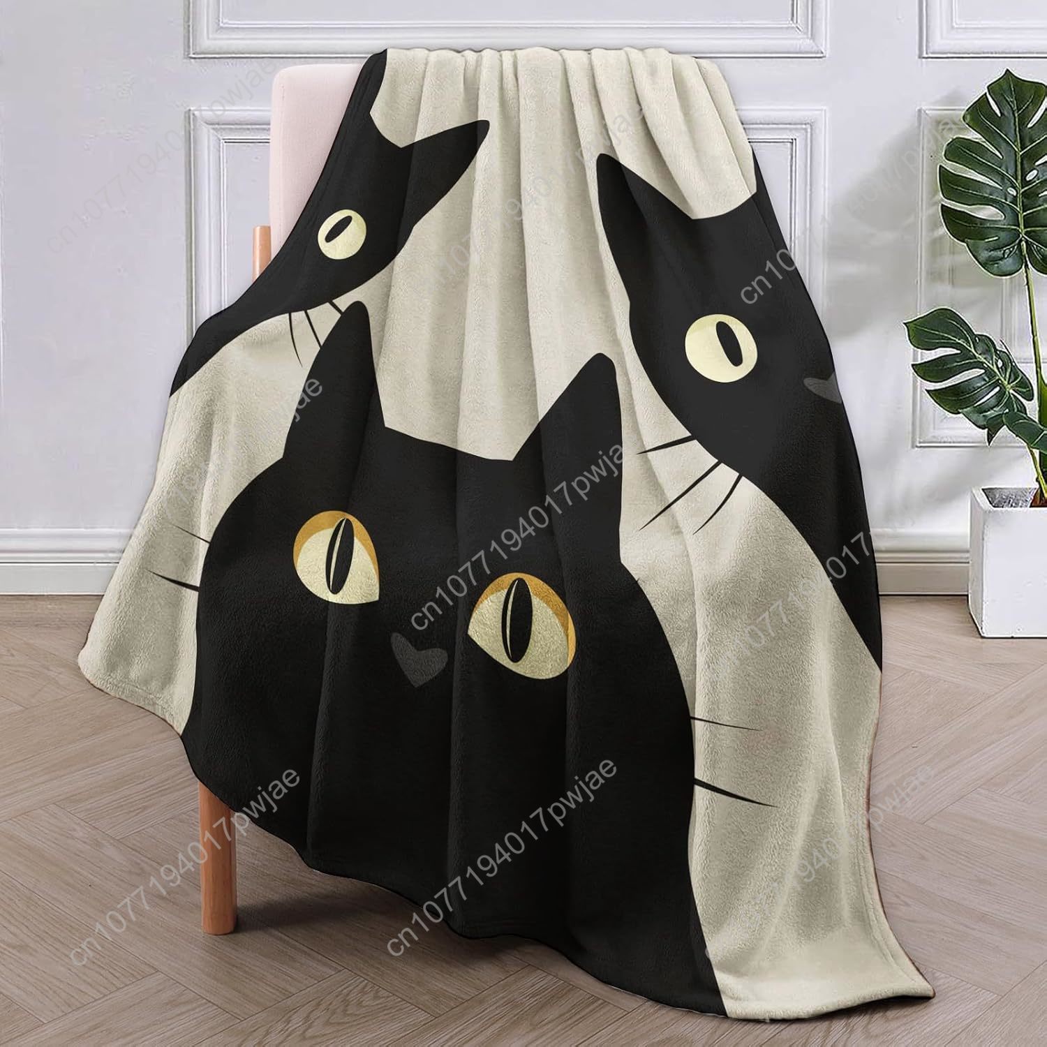 Funny Cat Blanket Gifts for Wo - Home Textiles & Decorations ulasan dan harga