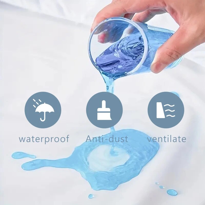 Waterproof Mattress Protector, - Mattress Pad Topper ulasan dan harga