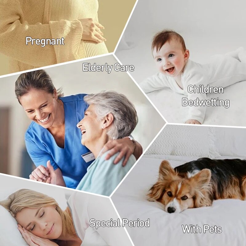 Waterproof Mattress Protector, - Mattress Pad Topper ulasan dan harga