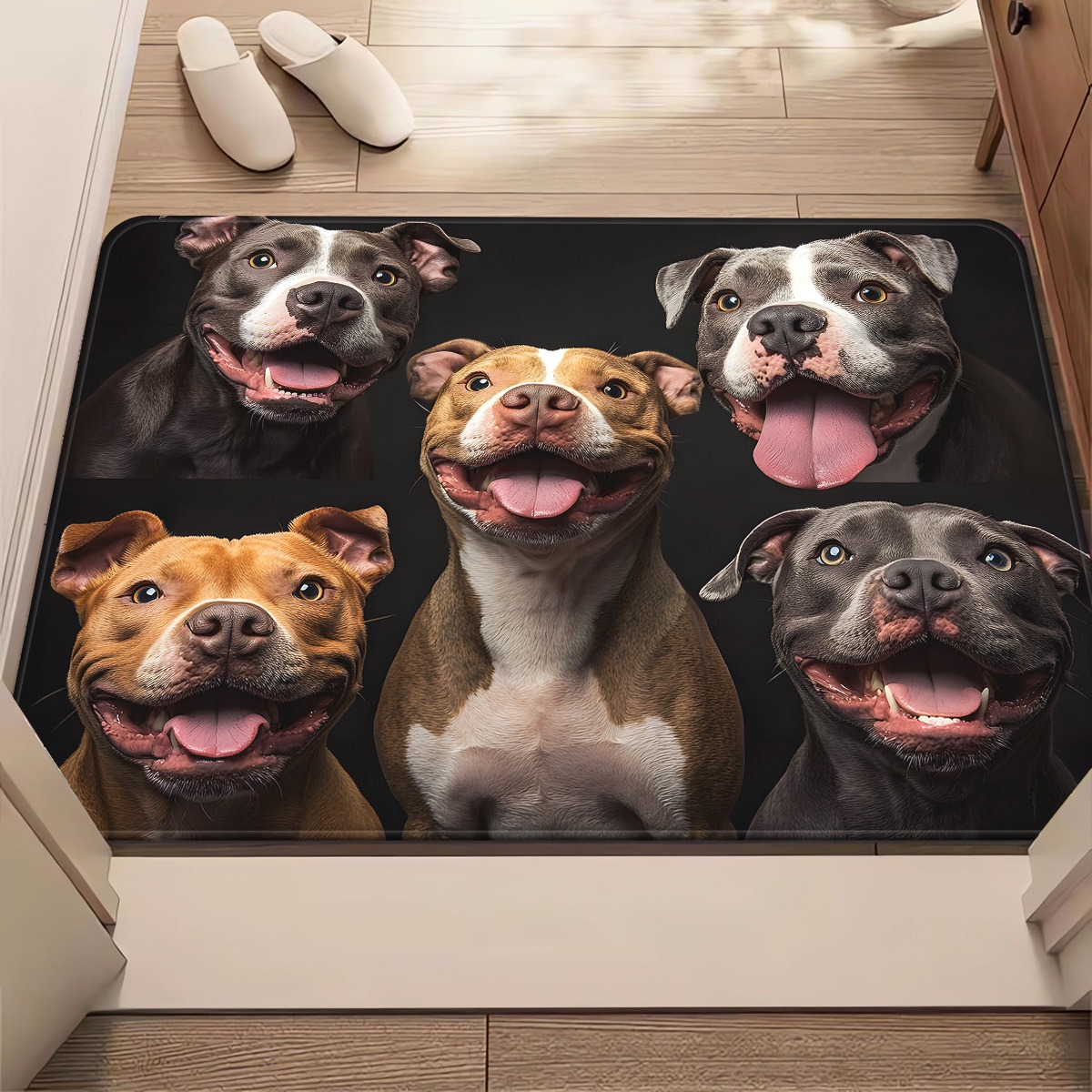 Group of Dogs Welcome Doormat  - Home Textiles Group ulasan dan harga