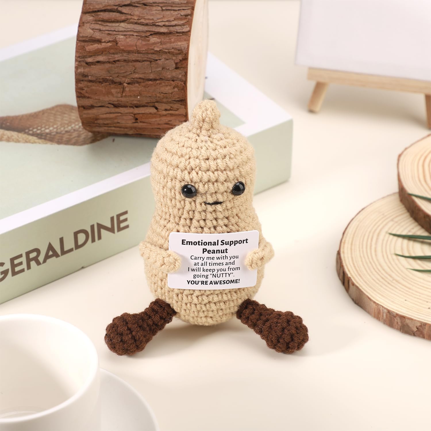 Funny Crochet Peanut Handmade  - Home Textiles Today ulasan dan harga