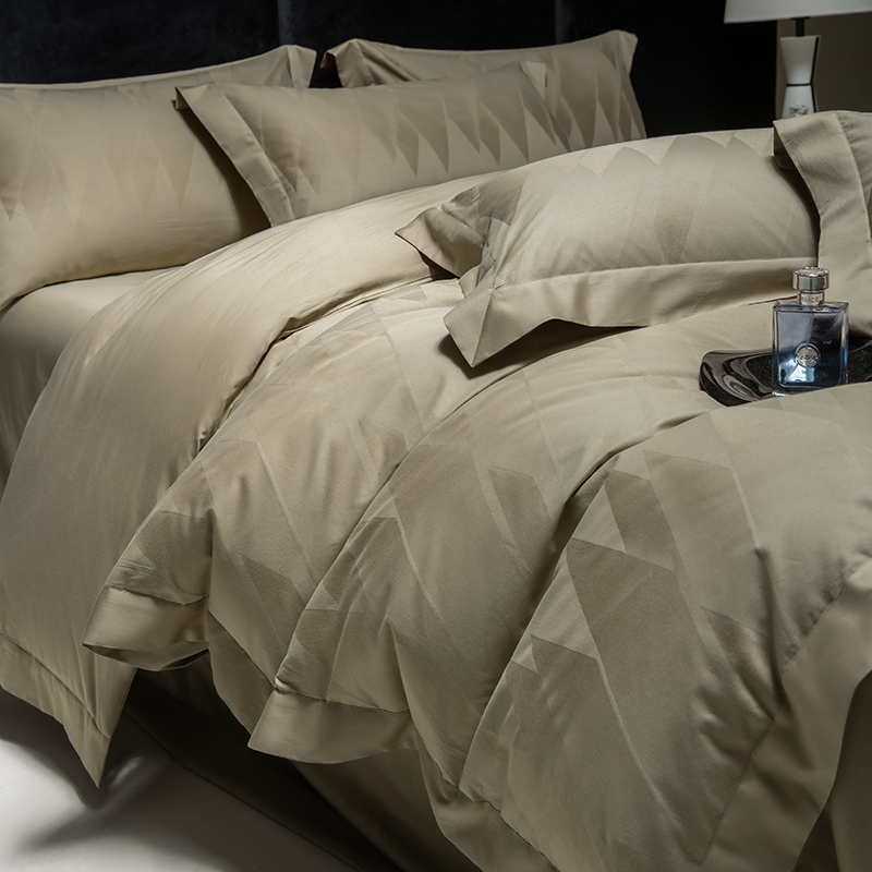 Premium Egyptian Cotton Jacqua - Home Textiles Premium ulasan dan harga